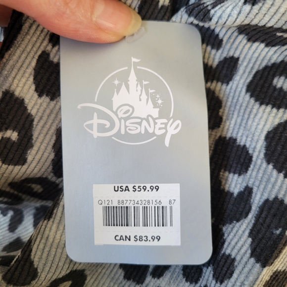 NWT Disney Mickey Mouse Corduroy Sherpa Lined Collar Jacket Size-L - Picture 10 of 14